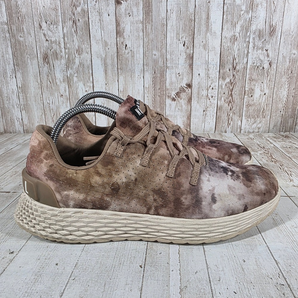 NOBULL Ripstop Runner Tie-Dye Earth Tone Training Shoes Womens 9 Mens 7.5
